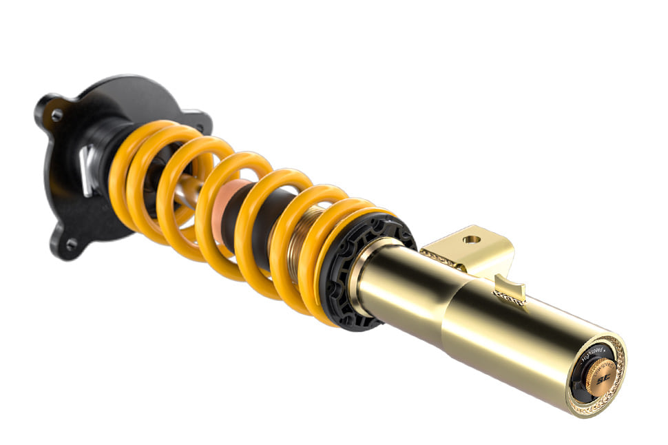 The two compression valves can be adjusted in high-speed and low-speed with 24 clicks each.