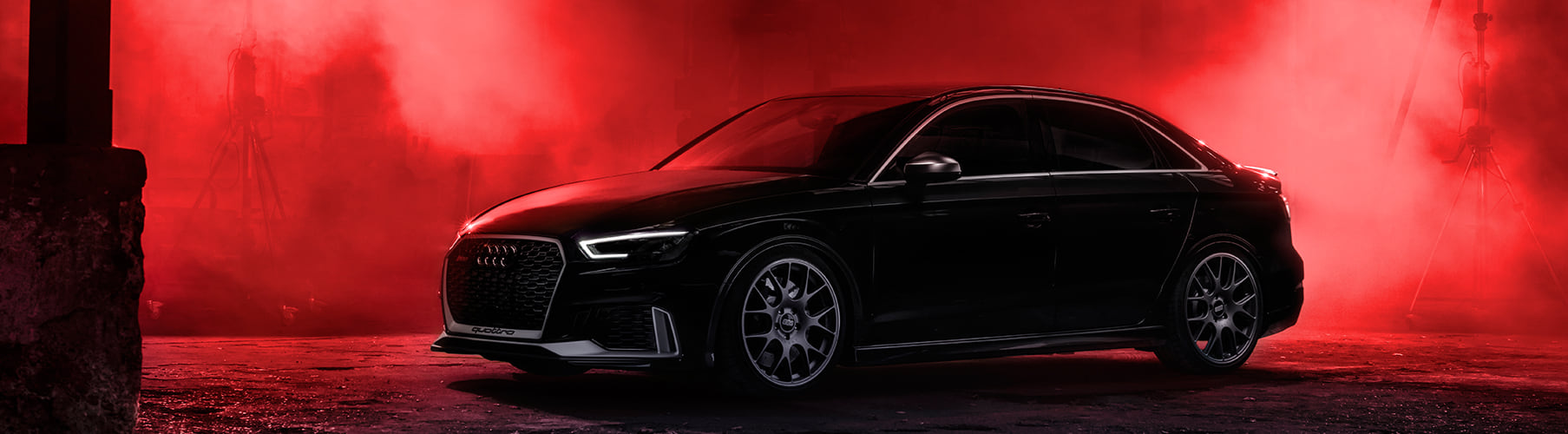 With the ST coilover suspension, the Audi S3 and Audi RS3 obtain better handling on the road resulting in a safer drive, even at the limits of driving dynamics.